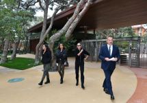 President Ilham Aliyev and First Lady Mehriban Aliyeva attend inauguration of Baku Zoological Park after reconstruction (PHOTO)