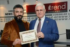 Азербайджанские медийные личности отмечены дипломами Международной Ассоциации Азербайджан-Израиль (ВИДЕО, ФОТО)