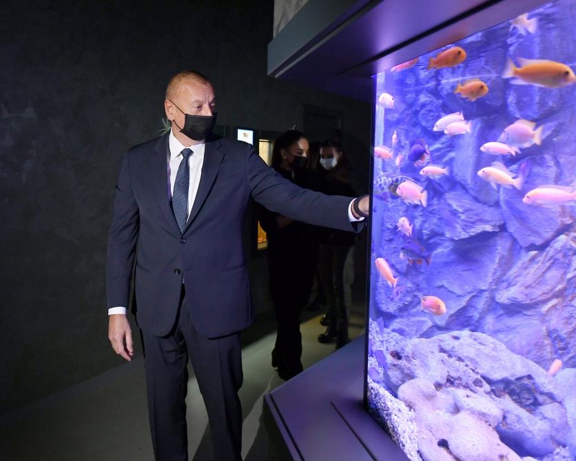 President Ilham Aliyev and First Lady Mehriban Aliyeva attend inauguration of Baku Zoological Park after reconstruction (PHOTO)