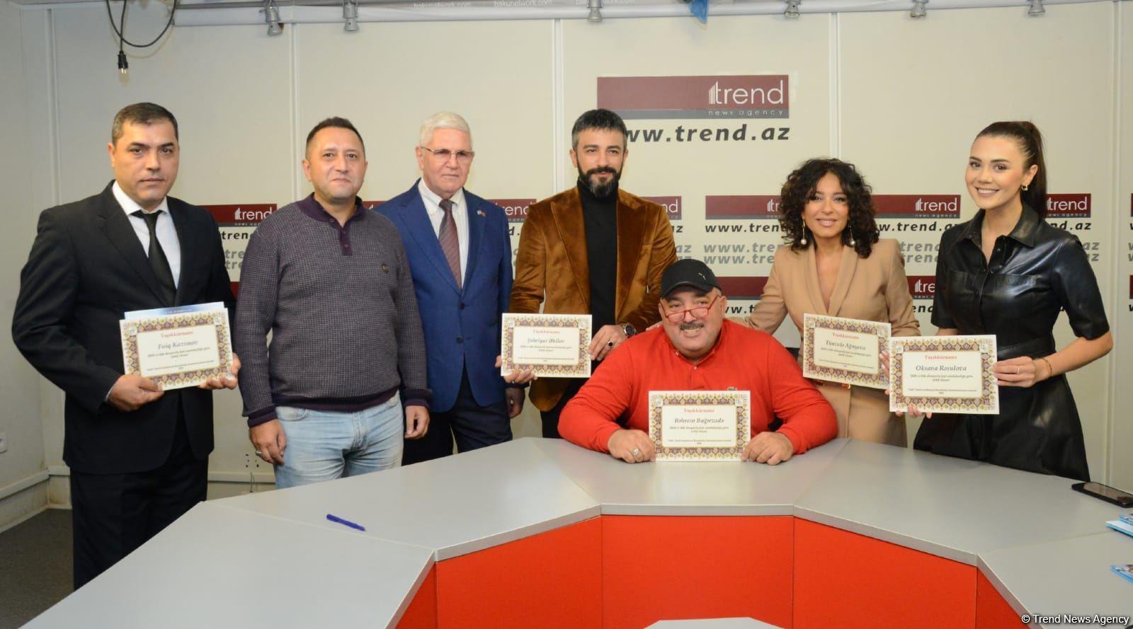 Азербайджанские медийные личности отмечены дипломами Международной Ассоциации Азербайджан-Израиль (ВИДЕО, ФОТО)
