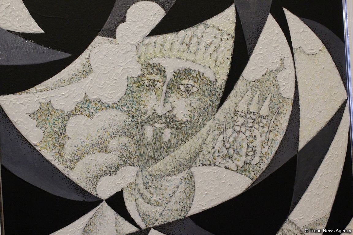 "Посвящение Агдаму" – триптих народного художника Арифа Гусейнова (ФОТО)