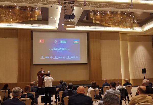B2B meetings taking place in Baku within Azerbaijani-Turkish business forum (PHOTO)