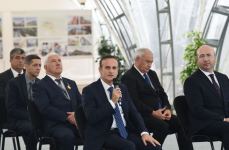 Президент Ильхам Алиев и первая леди Мехрибан Алиева встретились с представителями общественности Физулинского района, заложили фундамент Мемориального комплекса и восстановления города (ФОТО)