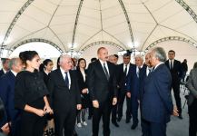 Президент Ильхам Алиев и первая леди Мехрибан Алиева встретились с представителями общественности Физулинского района, заложили фундамент Мемориального комплекса и восстановления города (ФОТО)