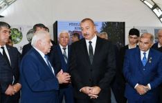Президент Ильхам Алиев и первая леди Мехрибан Алиева встретились с представителями общественности Физулинского района, заложили фундамент Мемориального комплекса и восстановления города (ФОТО)