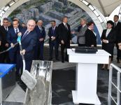 Президент Ильхам Алиев и первая леди Мехрибан Алиева встретились с представителями общественности Физулинского района, заложили фундамент Мемориального комплекса и восстановления города (ФОТО)