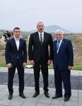 Президент Ильхам Алиев и первая леди Мехрибан Алиева встретились с представителями общественности Физулинского района, заложили фундамент Мемориального комплекса и восстановления города (ФОТО)