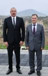 Президент Ильхам Алиев и первая леди Мехрибан Алиева встретились с представителями общественности Физулинского района, заложили фундамент Мемориального комплекса и восстановления города (ФОТО)