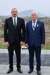Президент Ильхам Алиев и первая леди Мехрибан Алиева встретились с представителями общественности Физулинского района, заложили фундамент Мемориального комплекса и восстановления города (ФОТО)
