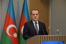 В Баку прошла совместная пресс-конференция глав МИД Азербайджана и Словакии (ФОТО/ВИДЕО)