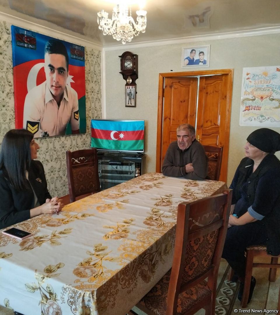 Депутат Севиль Микаилова провела встречу с семьями шехидов (ФОТО)