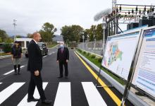 President Ilham Aliyev,First Lady Mehriban Aliyeva attend opening of “Zangilan” substation (PHOTO)