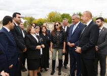 Президент Ильхам Алиев и Первая леди Мехрибан Алиева встретились с представителями общественности Зангилана (ФОТО/ВИДЕО)
