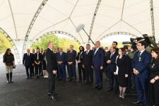 Президент Ильхам Алиев и Первая леди Мехрибан Алиева встретились с представителями общественности Зангилана (ФОТО/ВИДЕО)