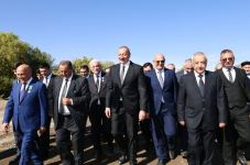 Президент Ильхам Алиев и Первая леди Мехрибан Алиева встретились с представителями общественности Губадлинского района (ФОТО/ВИДЕО)