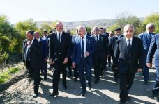Президент Ильхам Алиев и Первая леди Мехрибан Алиева встретились с представителями общественности Губадлинского района (ФОТО/ВИДЕО)