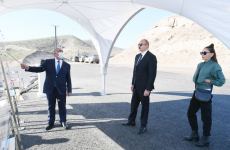 President Ilham Aliyev and First Lady Mehriban Aliyeva visit Gubadli district (PHOTO/VIDEO)
