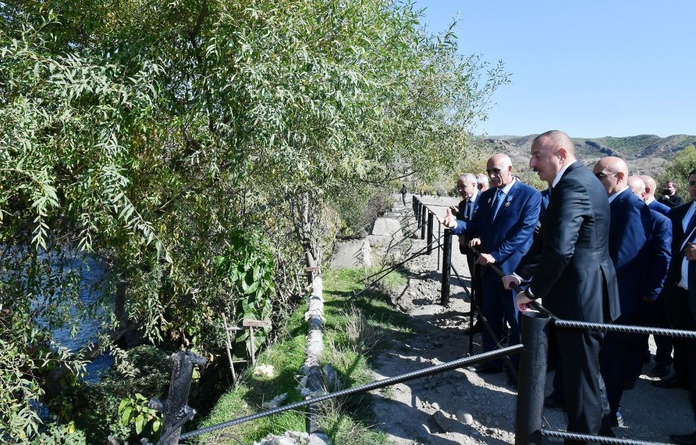 Президент Ильхам Алиев и Первая леди Мехрибан Алиева встретились с представителями общественности Губадлинского района (ФОТО/ВИДЕО)