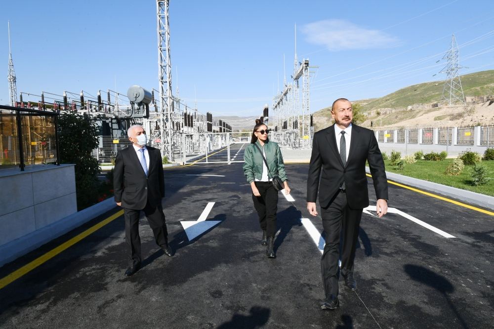 President Ilham Aliyev and First Lady Mehriban Aliyeva visit Gubadli district (PHOTO/VIDEO)