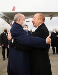 Реджеп Тайип Эрдоган прибыл в Азербайджан. Первая официальная встреча в Физулинском международном аэропорту (ФОТО/ВИДЕО)