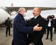 Реджеп Тайип Эрдоган прибыл в Азербайджан. Первая официальная встреча в Физулинском международном аэропорту (ФОТО/ВИДЕО)