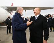 Реджеп Тайип Эрдоган прибыл в Азербайджан. Первая официальная встреча в Физулинском международном аэропорту (ФОТО/ВИДЕО)