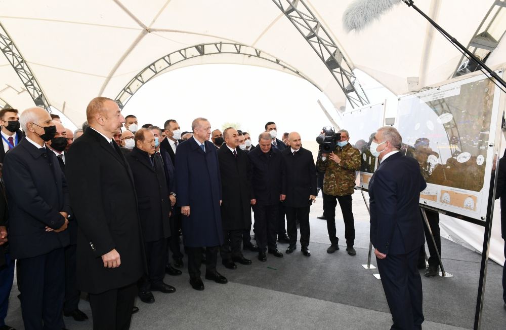 Президенты Азербайджана и Турции заложили фундамент Зангезурского коридора (ФОТО/ВИДЕО)