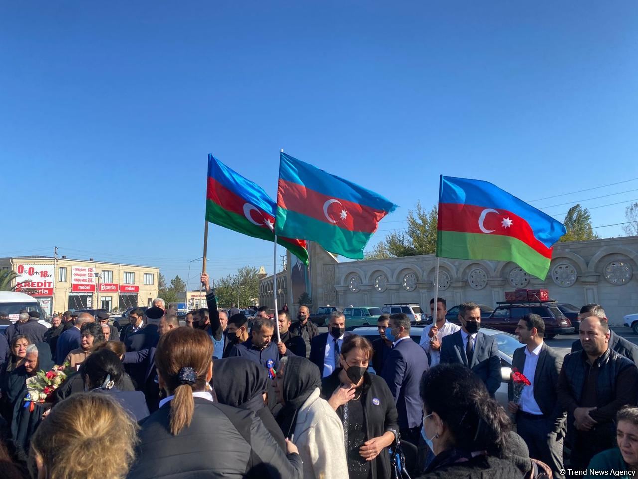 В Барде почтили память жертв армянского террора (ФОТО)