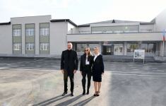 President Ilham Aliyev, First Lady Mehriban Aliyeva attend opening of new building of Jarhan village secondary school (PHOTO/VIDEO)