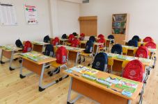 President Ilham Aliyev, First Lady Mehriban Aliyeva attend opening of new building of Jarhan village secondary school (PHOTO/VIDEO)