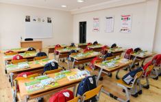 President Ilham Aliyev, First Lady Mehriban Aliyeva attend opening of new building of Jarhan village secondary school (PHOTO/VIDEO)