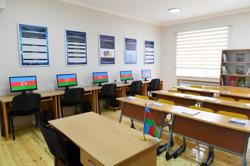 President Ilham Aliyev, First Lady Mehriban Aliyeva attend opening of new building of Jarhan village secondary school (PHOTO/VIDEO)