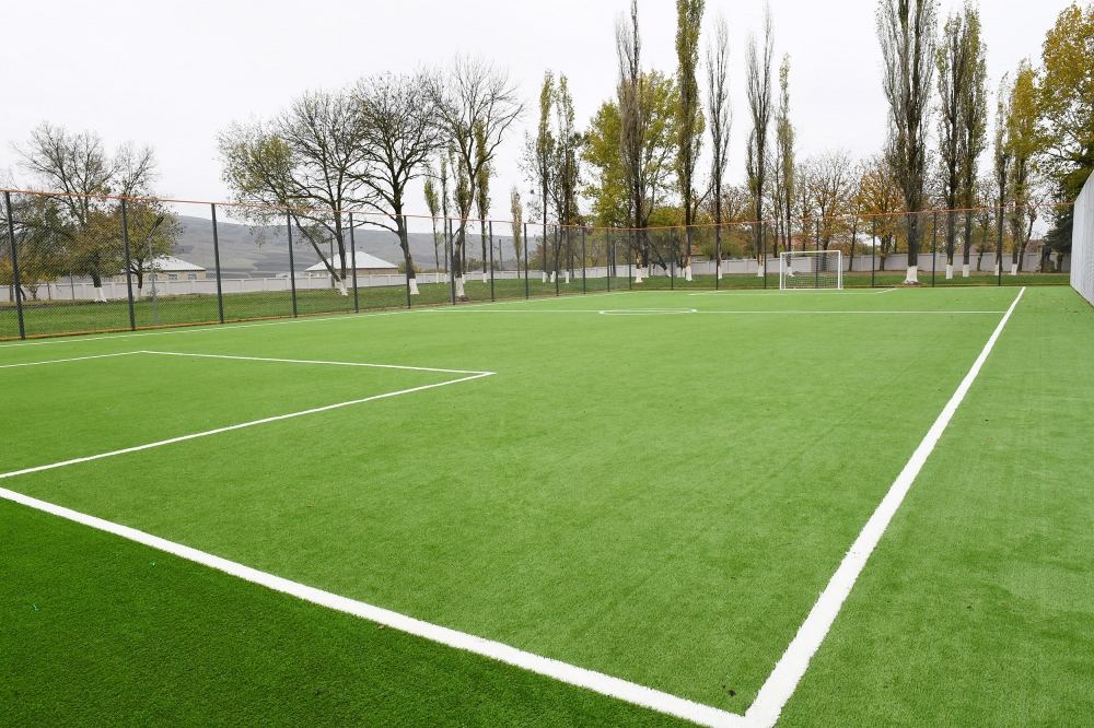 President Ilham Aliyev, First Lady Mehriban Aliyeva attend opening of new building of Jarhan village secondary school (PHOTO/VIDEO)