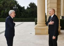 Президент Ильхам Алиев встретился с членом Президиума Боснии и Герцеговины Шефиком Джаферовичем (ФОТО/ВИДЕО)