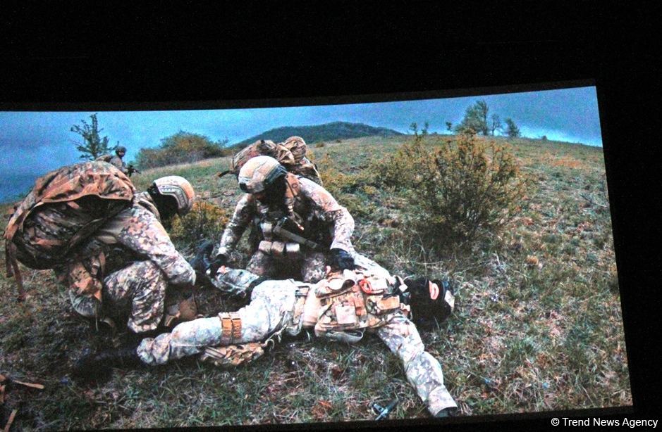 Во Дворце Гейдара Алиева состоялась торжественная премьера фильма "Шуша, ты свободна!" с уникальными реальными кадрами боев (ФОТО)