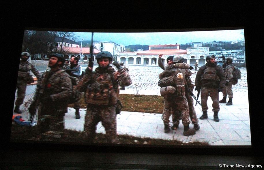 Во Дворце Гейдара Алиева состоялась торжественная премьера фильма "Шуша, ты свободна!" с уникальными реальными кадрами боев (ФОТО)