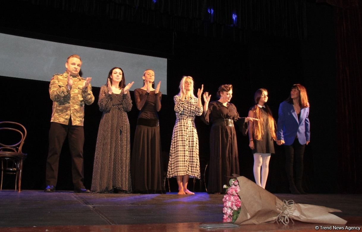 Оригинальная премьера в Баку! Четыре актрисы играют один образ, или Любовь к герою Отечественной войны (ФОТО)