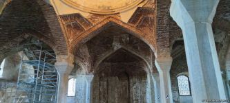 Participants of VIII Global Forum visit Ashagi Govkhar Agha mosque in Azerbaijan's Shusha (PHOTO)