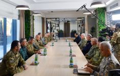 President Ilham Aliyev receives delegation led by Turkish Minister of National Defense Hulusi Akar (PHOTO/VIDEO)