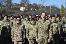 Президент Азербайджана, Верховный главнокомандующий Вооруженными силами Ильхам Алиев выступил перед военнослужащими в Шуше (ФОТО/ВИДЕО)