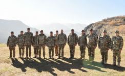 Президент Азербайджана, Верховный главнокомандующий Вооруженными силами Ильхам Алиев выступил перед военнослужащими в Шуше (ФОТО/ВИДЕО)