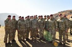 Президент Азербайджана, Верховный главнокомандующий Вооруженными силами Ильхам Алиев выступил перед военнослужащими в Шуше (ФОТО/ВИДЕО)
