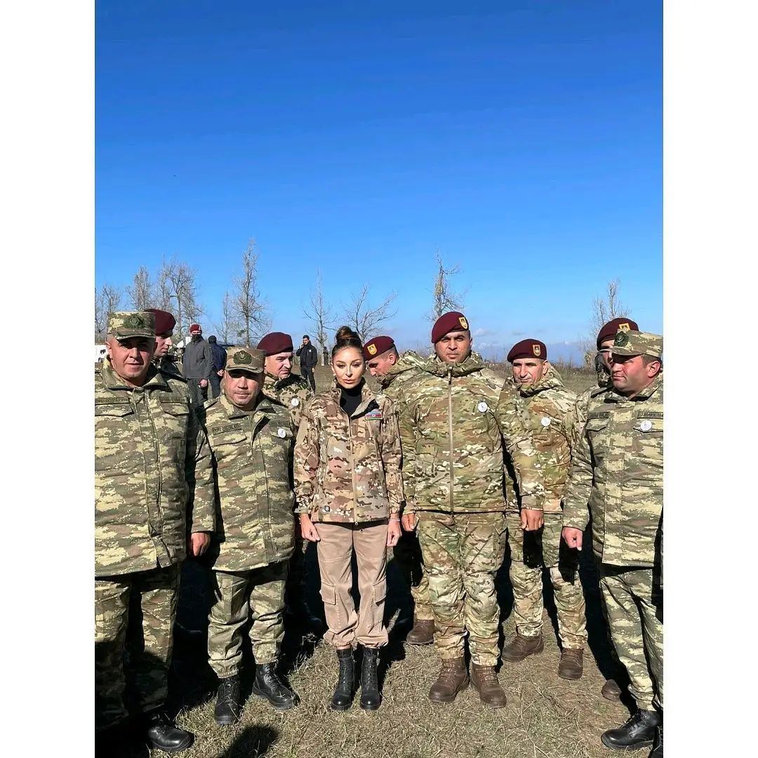 First Vice-President Mehriban Aliyeva shares photos from Jidir Duzu on her Instagram page (PHOTOS)