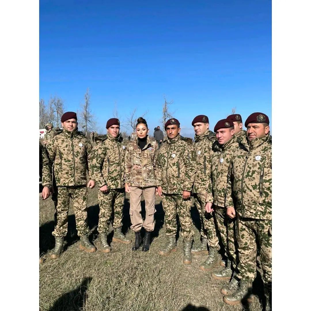 First Vice-President Mehriban Aliyeva shares photos from Jidir Duzu on her Instagram page (PHOTOS)