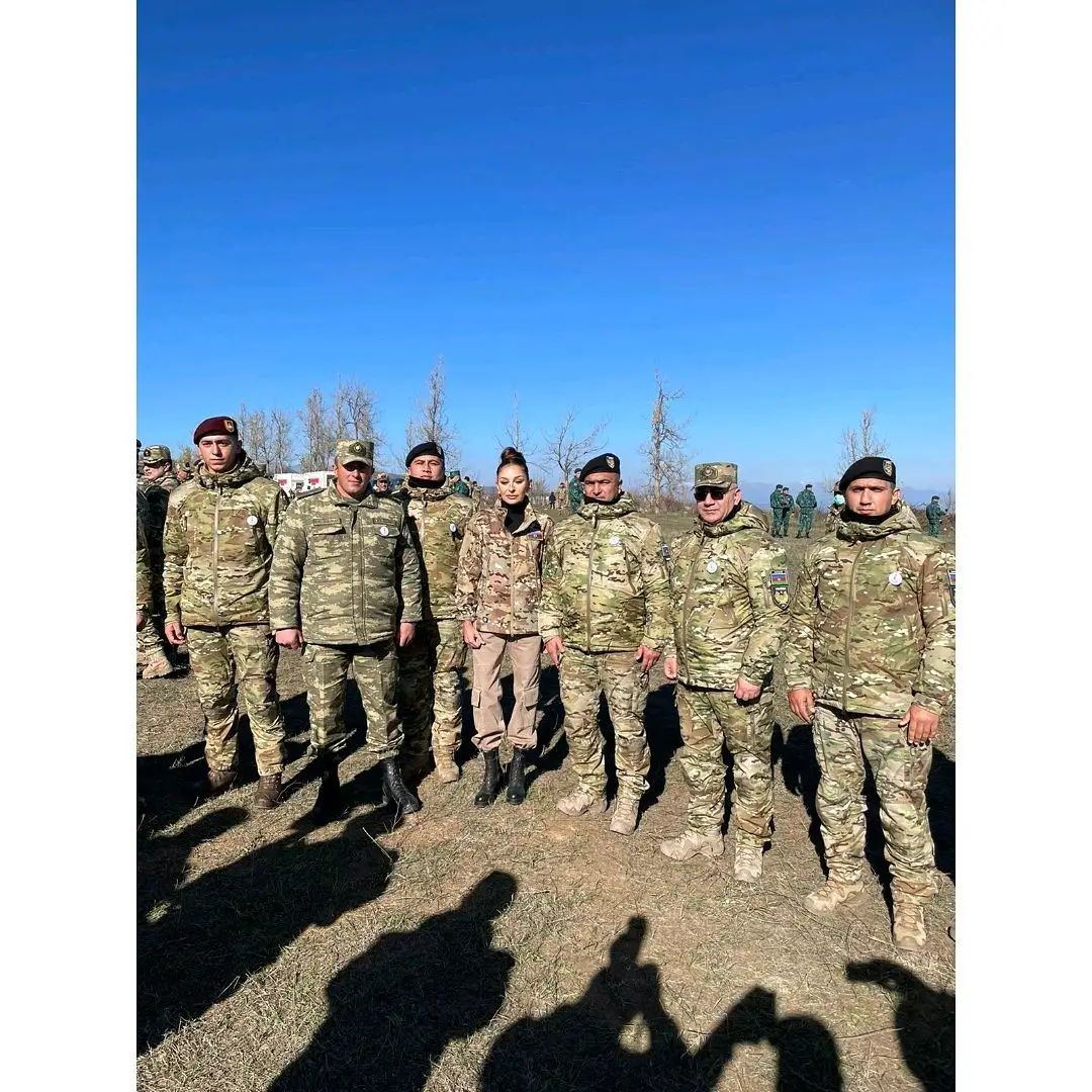 First Vice-President Mehriban Aliyeva shares photos from Jidir Duzu on her Instagram page (PHOTOS)