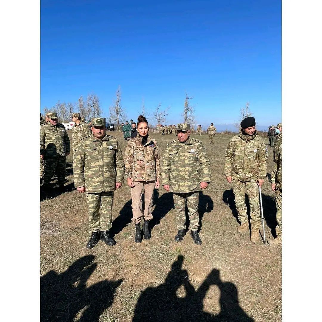 First Vice-President Mehriban Aliyeva shares photos from Jidir Duzu on her Instagram page (PHOTOS)