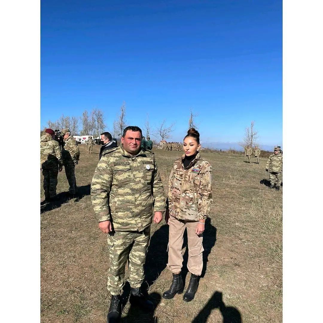 First Vice-President Mehriban Aliyeva shares photos from Jidir Duzu on her Instagram page (PHOTOS)