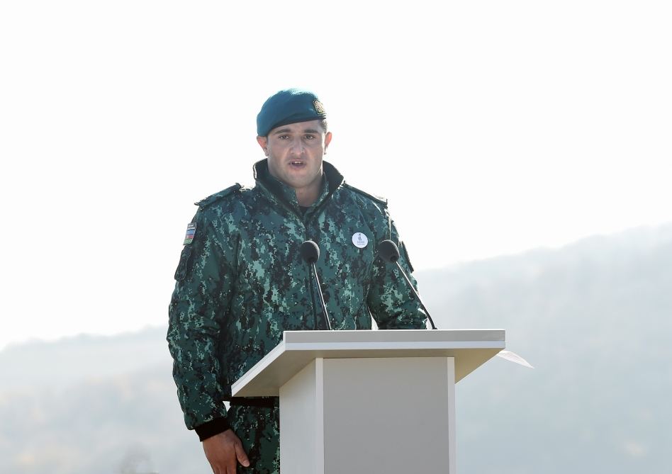 Президент Азербайджана, Верховный главнокомандующий Вооруженными силами Ильхам Алиев выступил перед военнослужащими в Шуше (ФОТО/ВИДЕО)