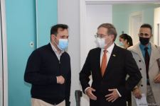 US ambassador to Azerbaijan visits National Gymnastics Arena in Baku (PHOTO)