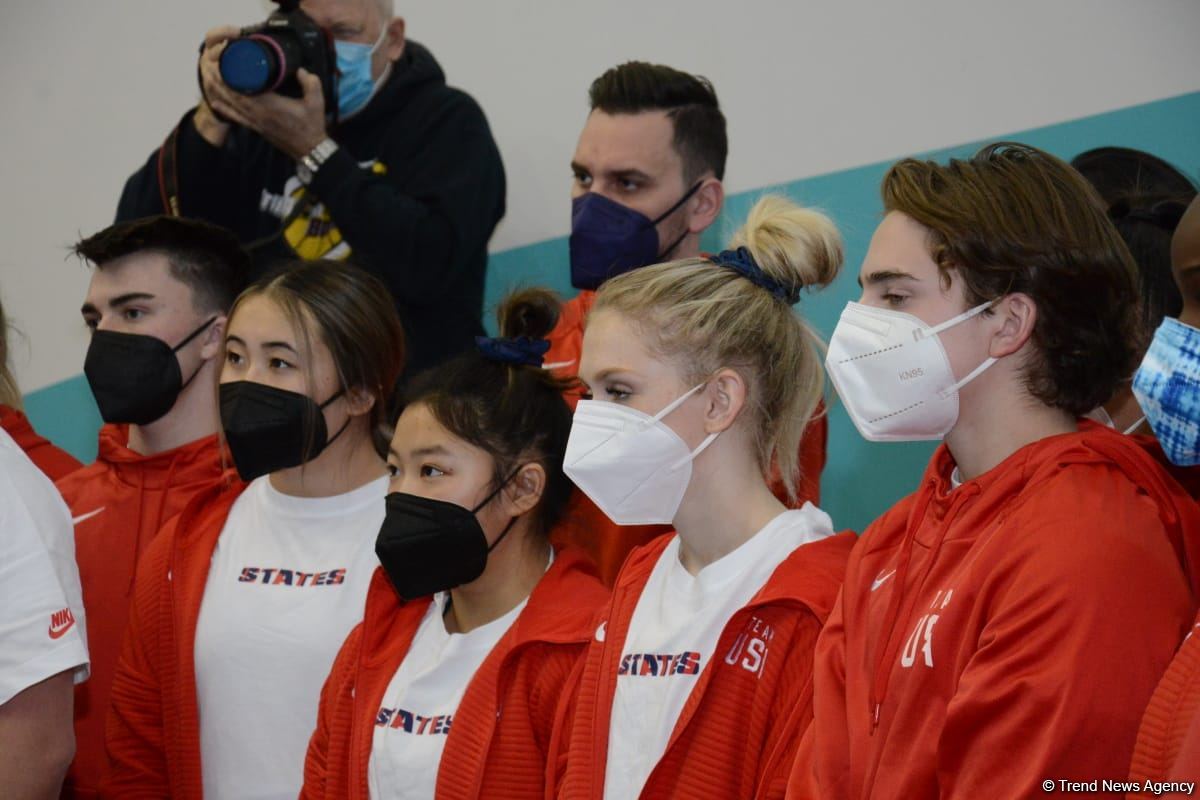 US ambassador to Azerbaijan visits National Gymnastics Arena in Baku (PHOTO)